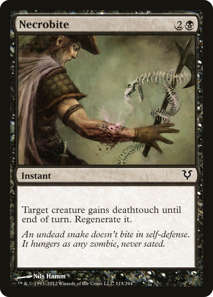 Necrobite (115) Foil - Avacyn Restored