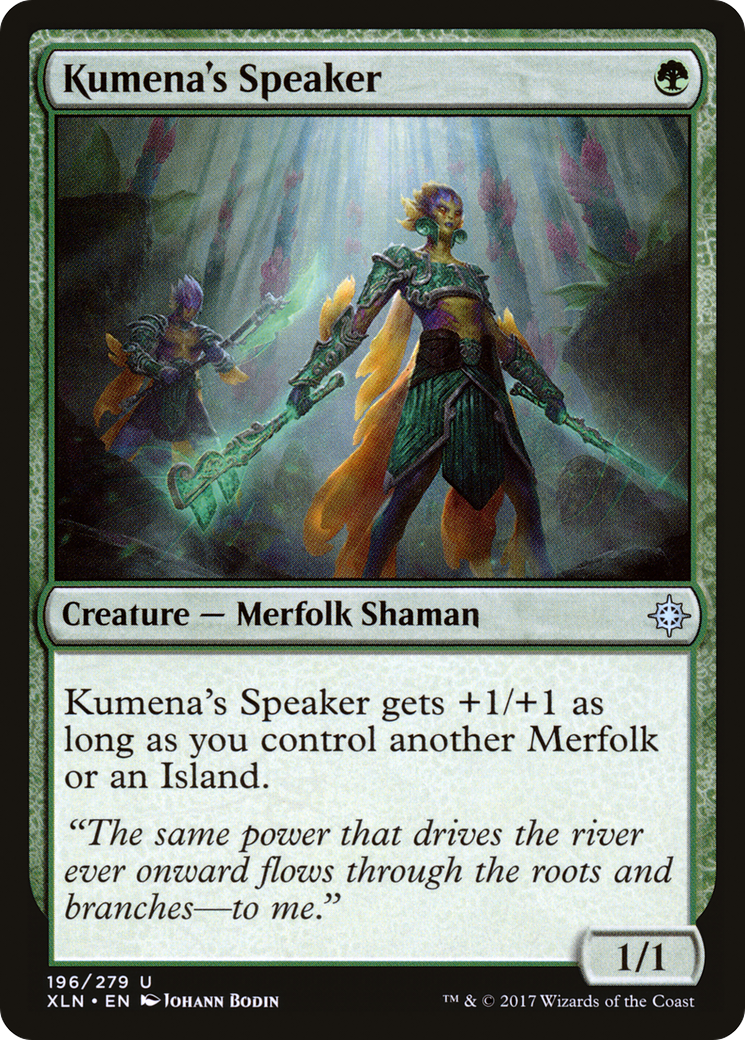 Kumena's Speaker (196) Foil - Ixalan