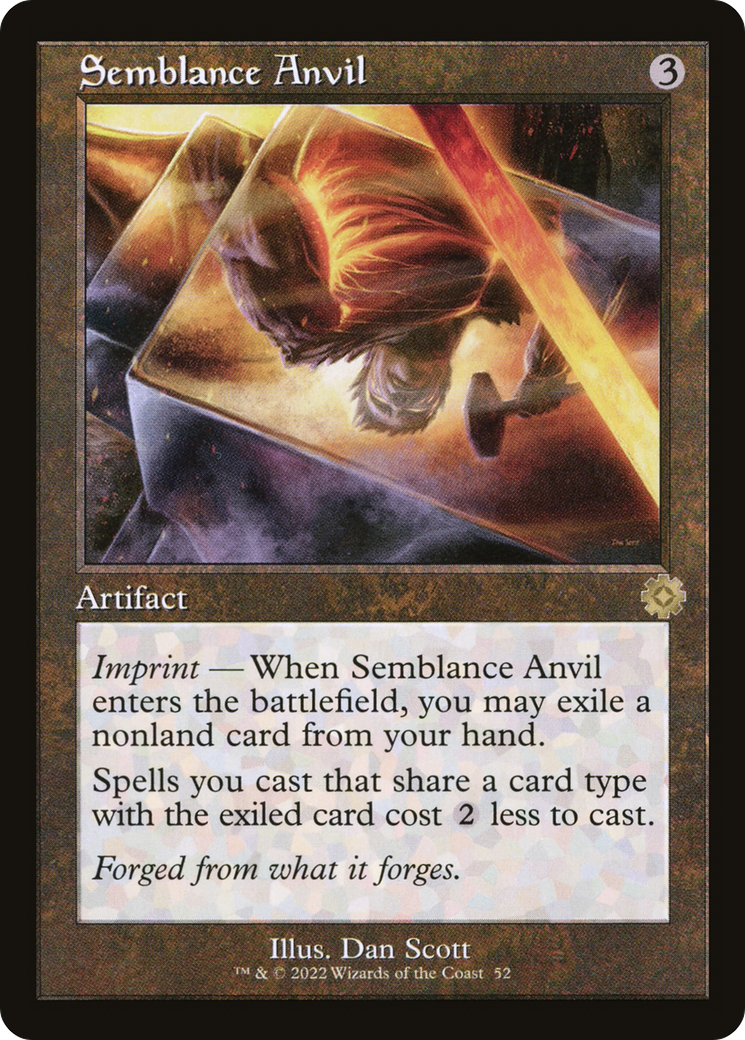 Semblance Anvil (Retro) (052) Foil - The Brothers' War Retro Artifacts