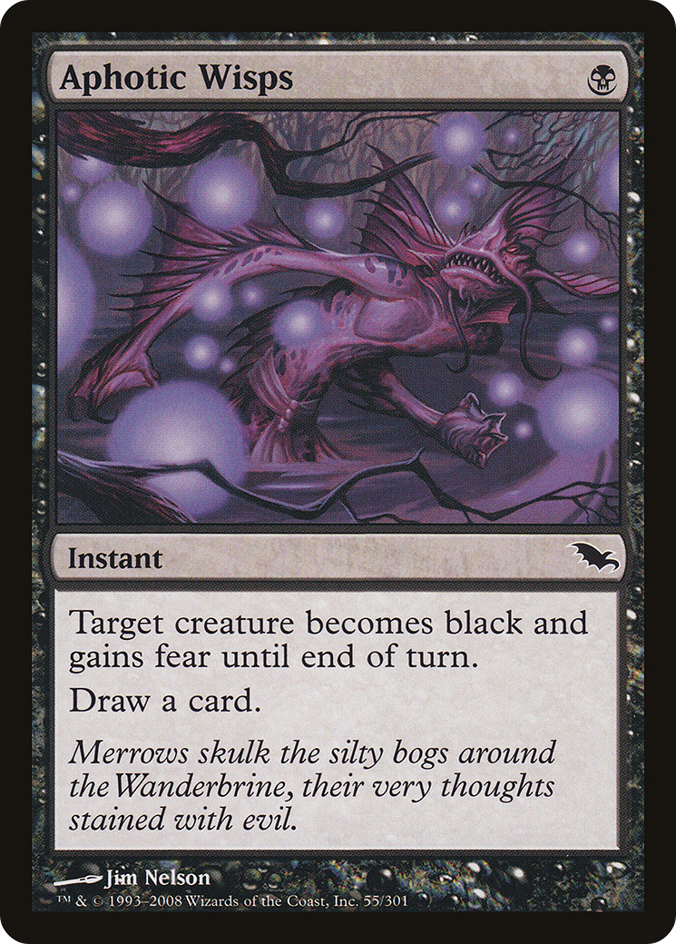 Aphotic Wisps (055) - Shadowmoor