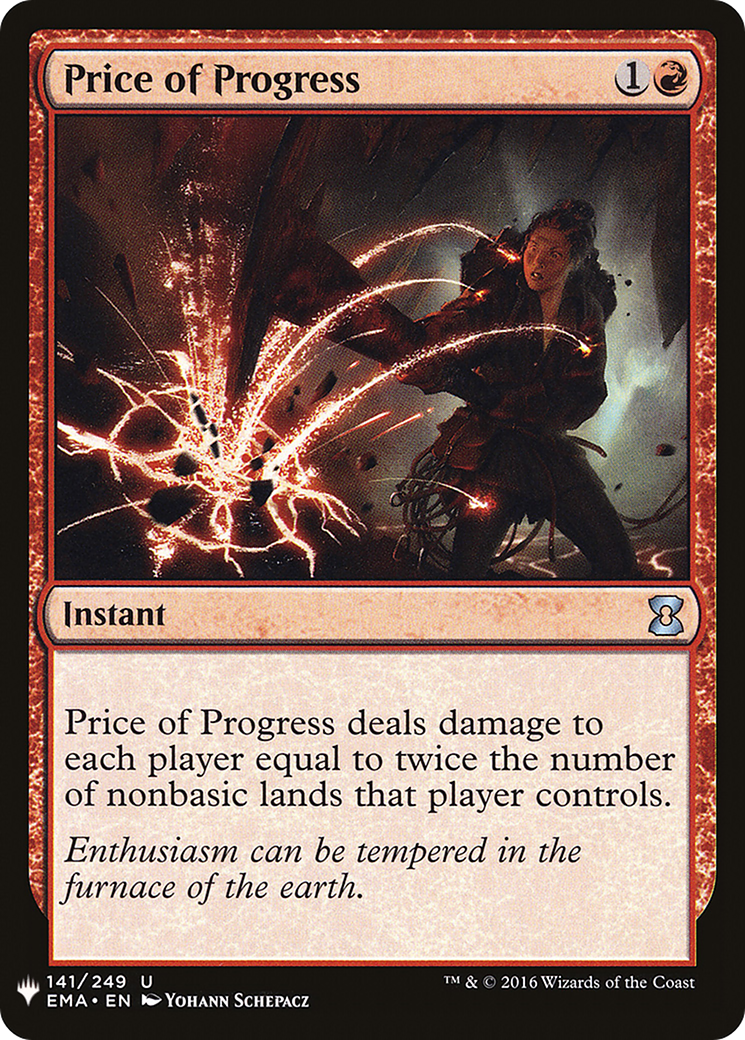Price of Progress (EMA) (141) - The List