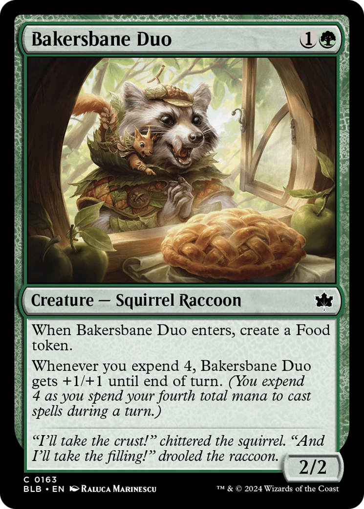 Bakersbane Duo (163) Foil - Bloomburrow