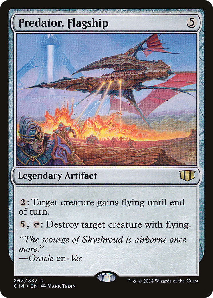 Predator, Flagship (263) - Commander 2014