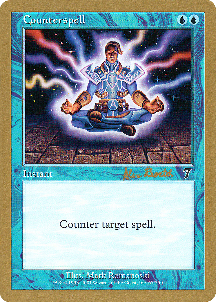 Counterspell (Retro) (ab67) - World Championship Decks 2001