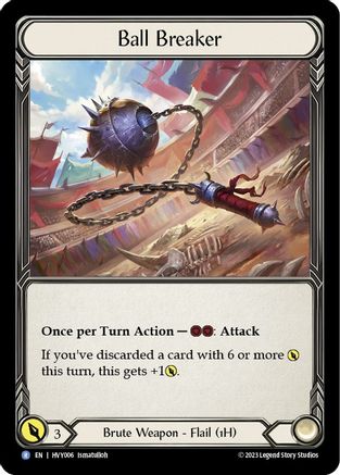 Ball Breaker (HVY006) Cold Foil - Heavy Hitters