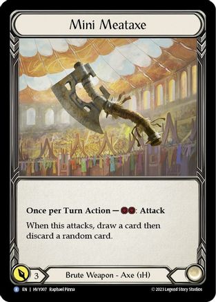 Mini Meataxe (HVY007) - Heavy Hitters