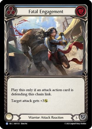 Fatal Engagement (Blue) (HVY111) - Heavy Hitters