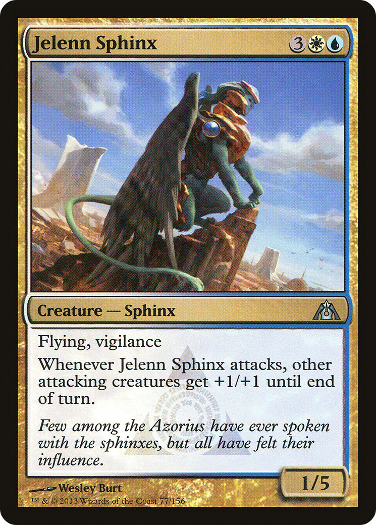 Jelenn Sphinx (077) Foil - Dragon's Maze