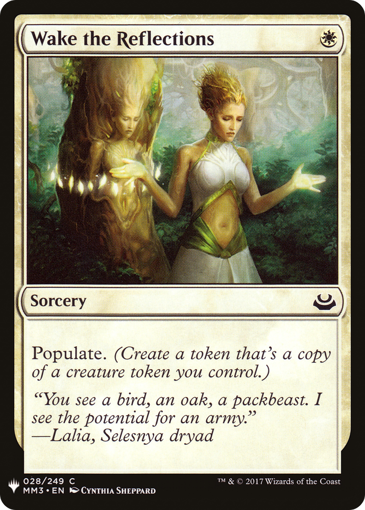 Wake the Reflections (MM3-28) - The List