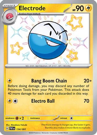 Electrode (134) Holofoil - Paldean Fates