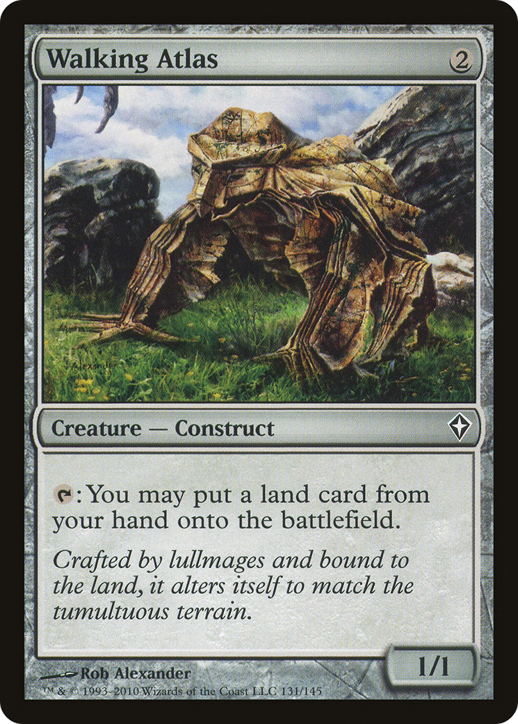 Walking Atlas (131) Foil - Worldwake