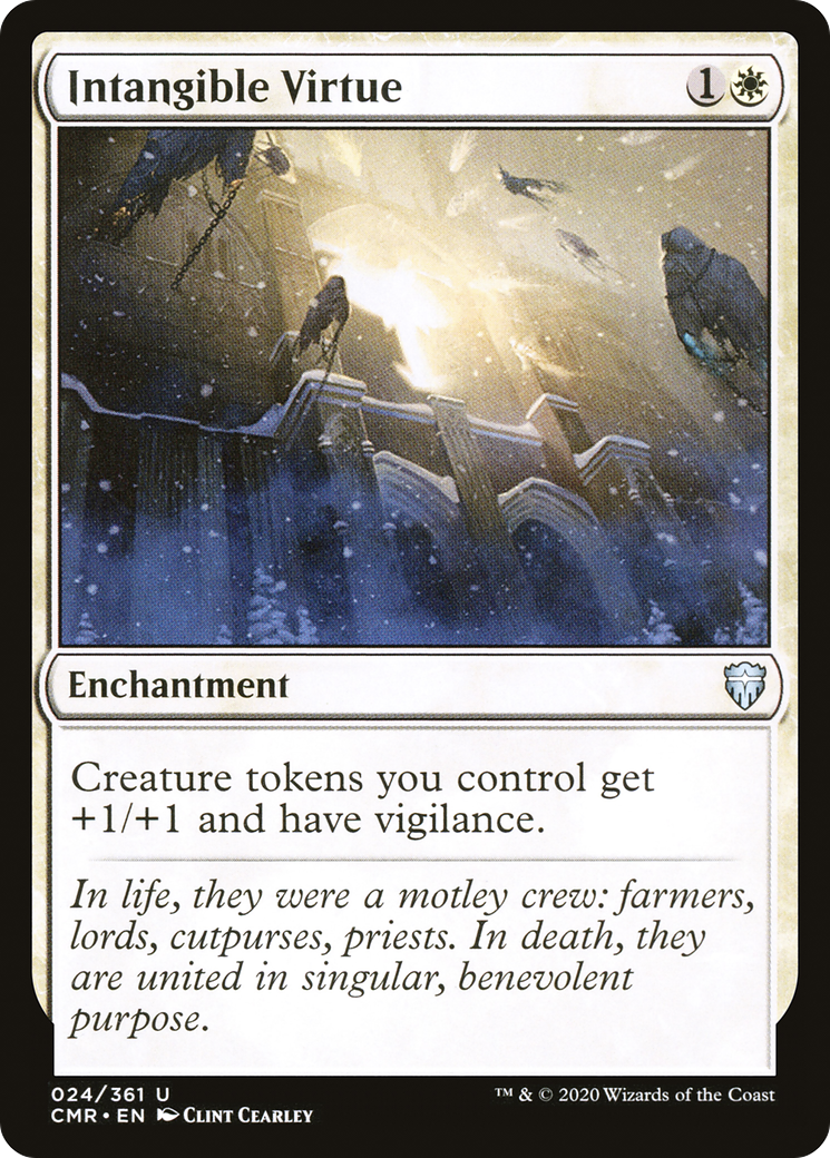 Intangible Virtue (024) Foil - Commander Legends