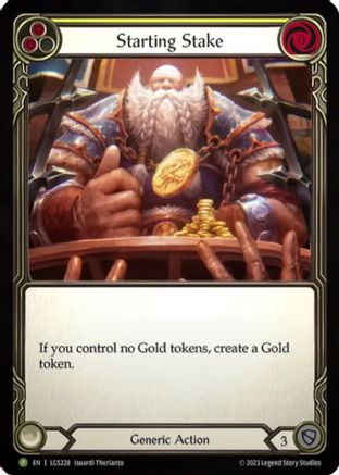 Starting Stake - LGS228 (LGS228) Cold Foil - Flesh and Blood: Promo Cards