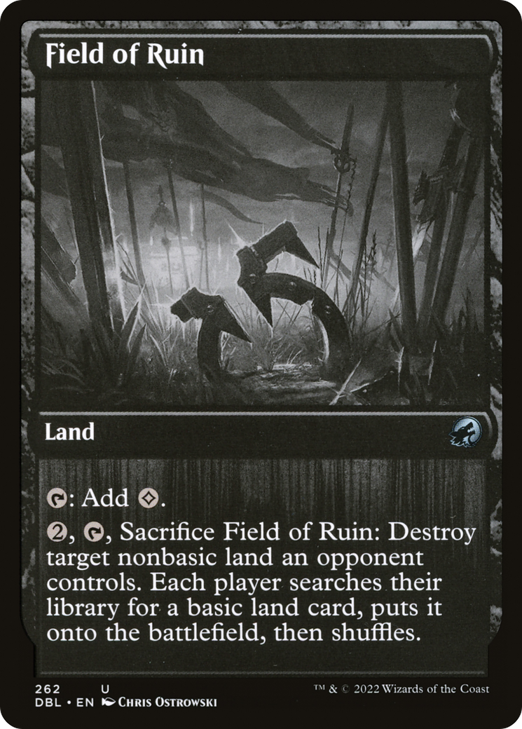 Field of Ruin (262) Foil - Innistrad: Double Feature