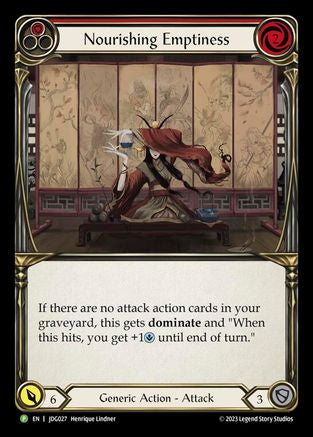 Nourishing Emptiness (JDG027) Cold Foil - FaB Promos