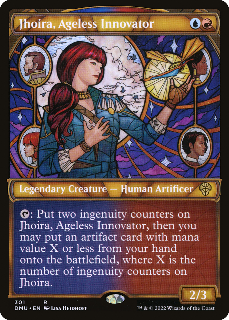 Jhoira, Ageless Innovator (Showcase) (301) Foil - Dominaria United