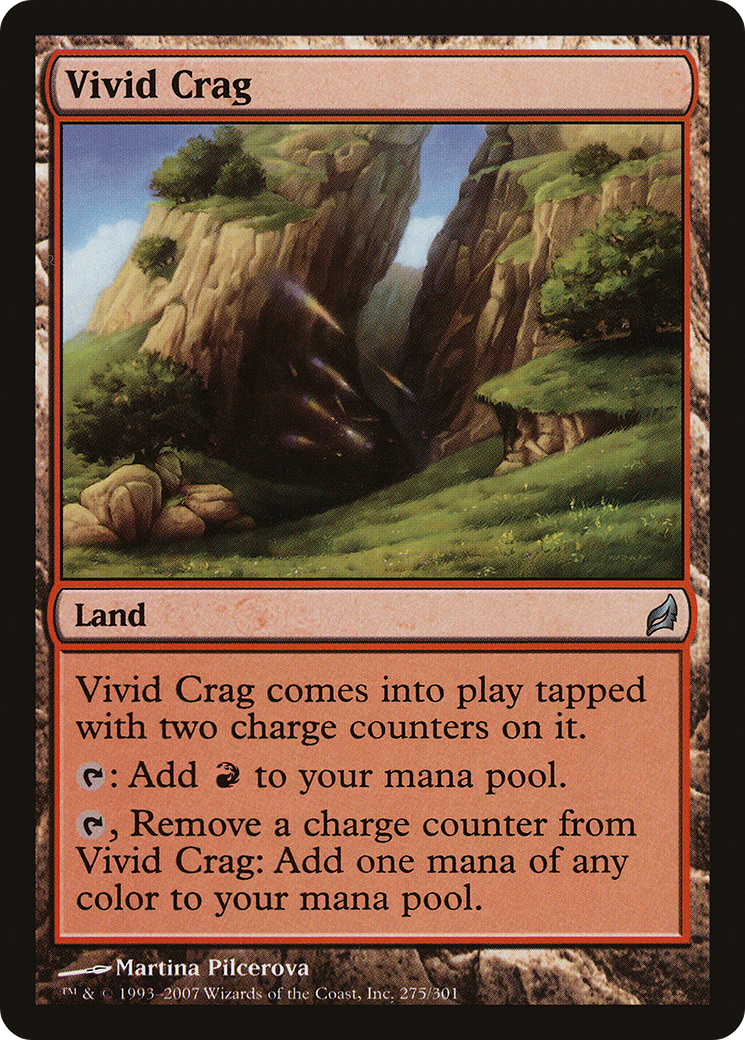 Vivid Crag (275) Foil - Lorwyn