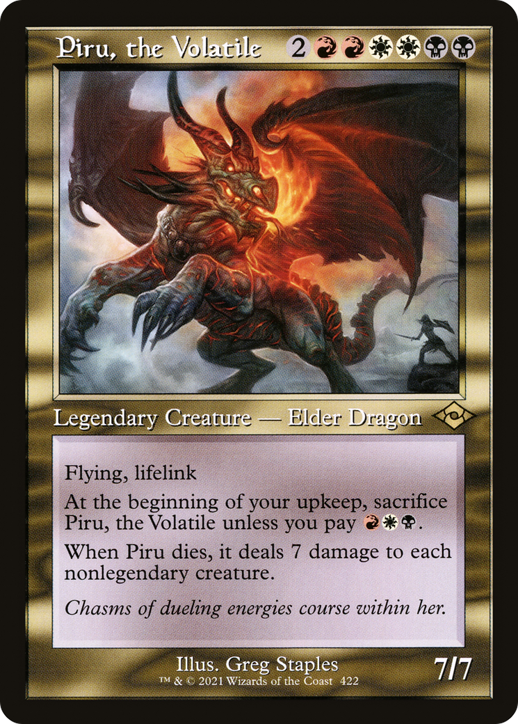 Piru, the Volatile (Retro) (422) - Modern Horizons 2