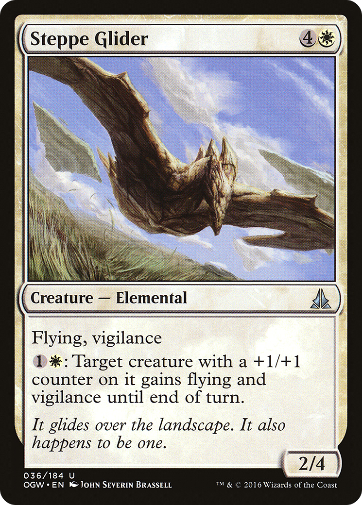 Steppe Glider (036) Foil - Oath of the Gatewatch