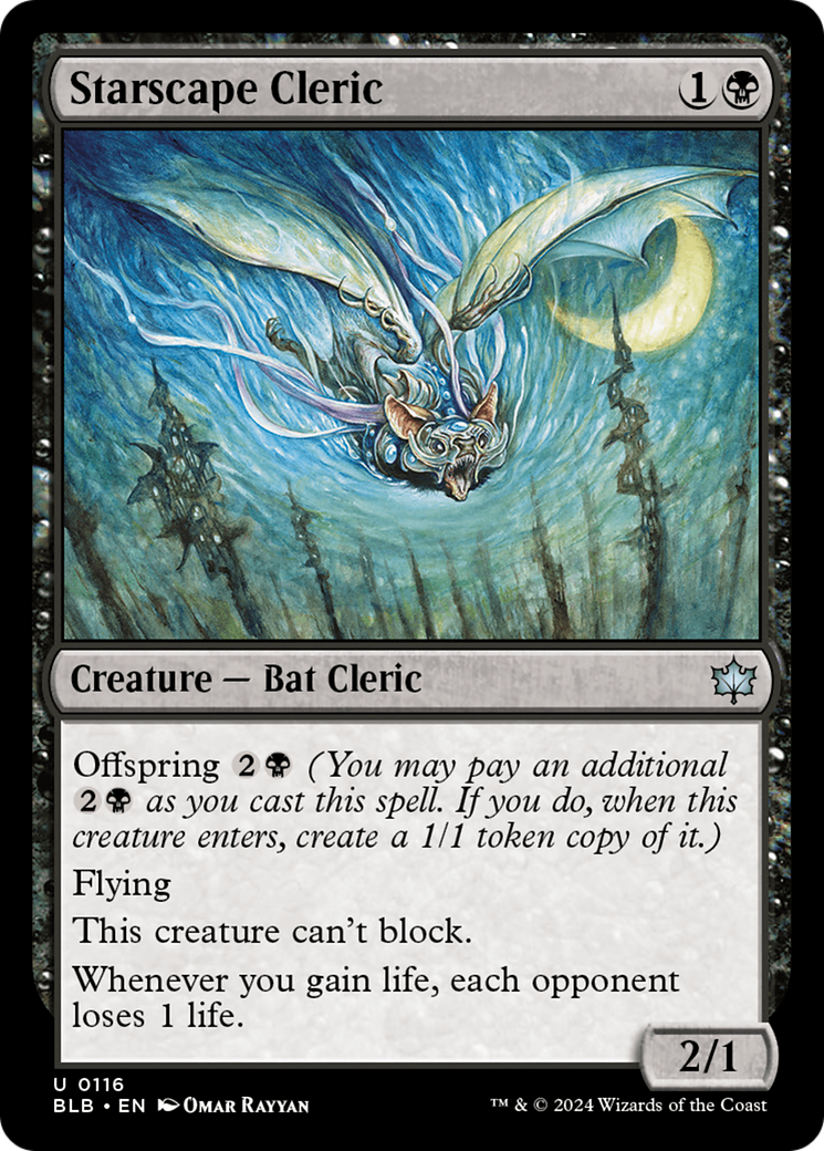 Starscape Cleric (116) Foil - Bloomburrow