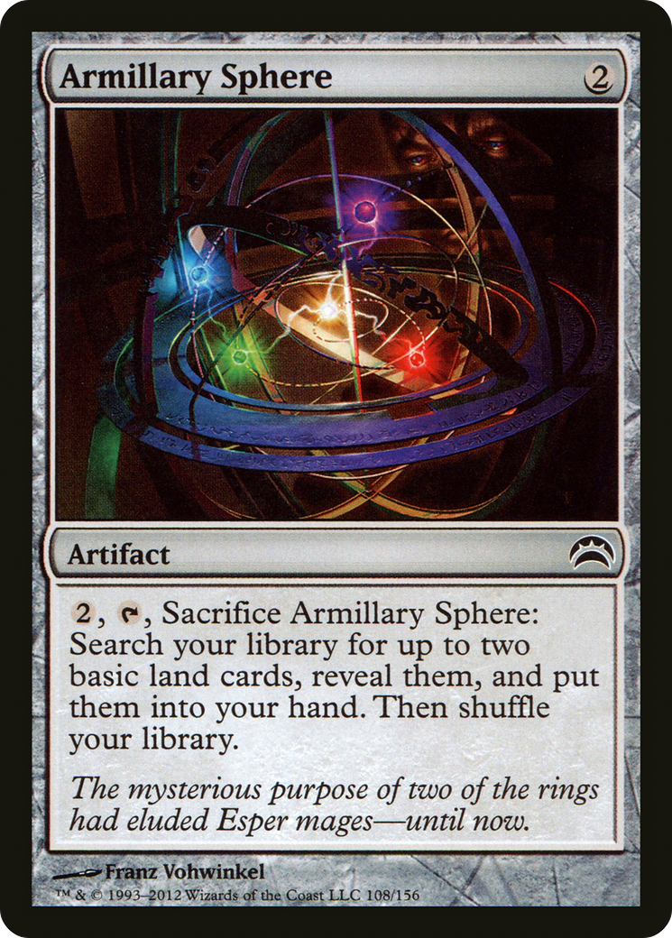 Armillary Sphere (108) Foil - Planechase 2012