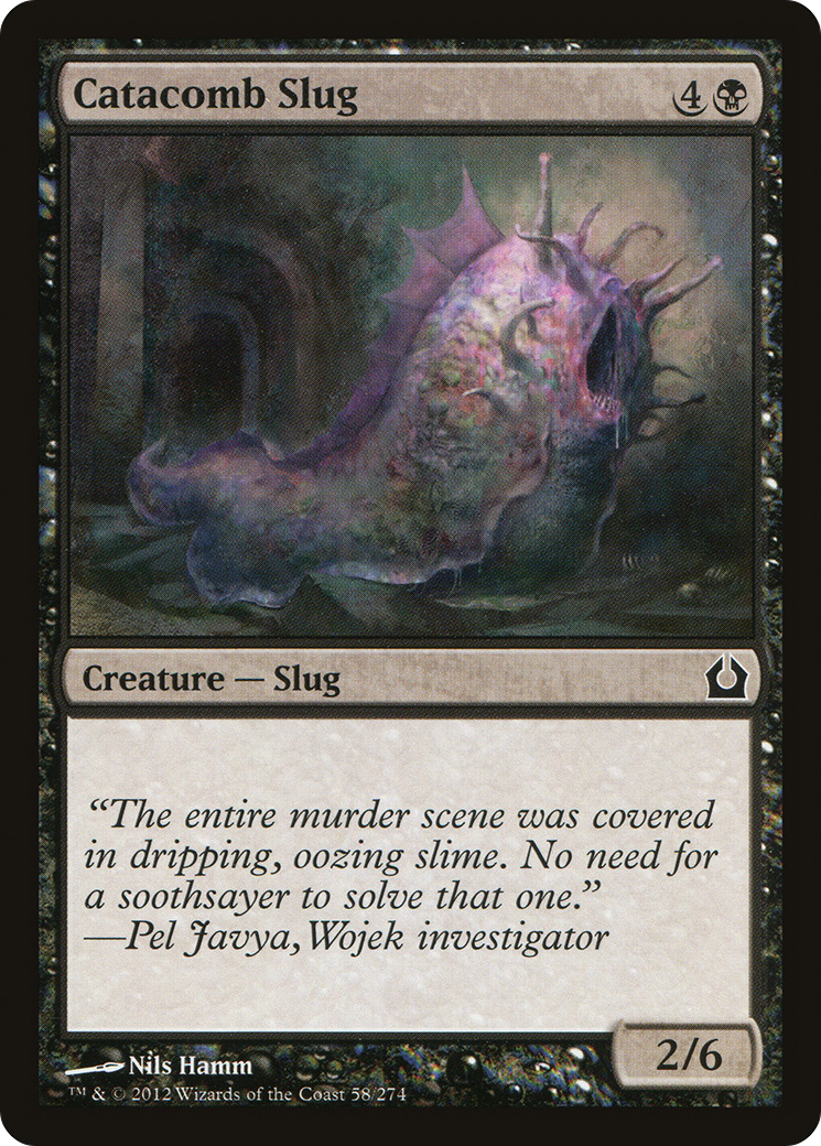 Catacomb Slug (058) Foil - Return to Ravnica