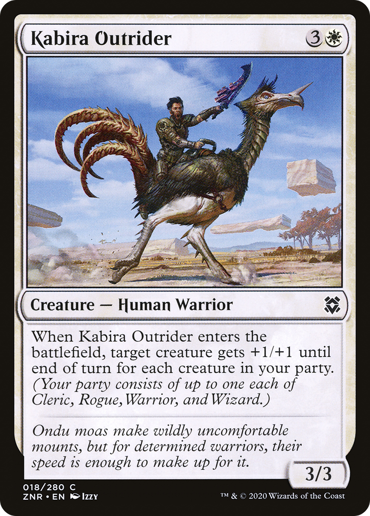 Kabira Outrider (018) Foil - Zendikar Rising