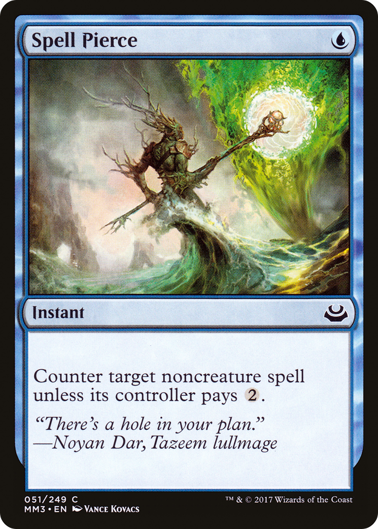 Spell Pierce (051) Foil - Modern Masters 2017