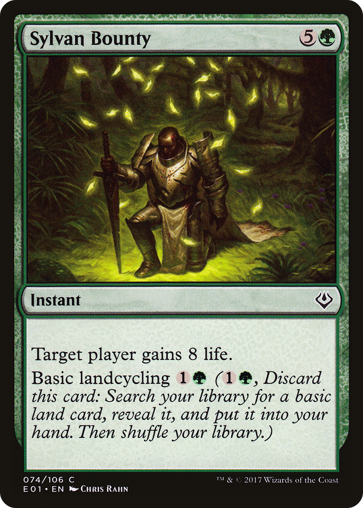 Sylvan Bounty (074) - Archenemy: Nicol Bolas