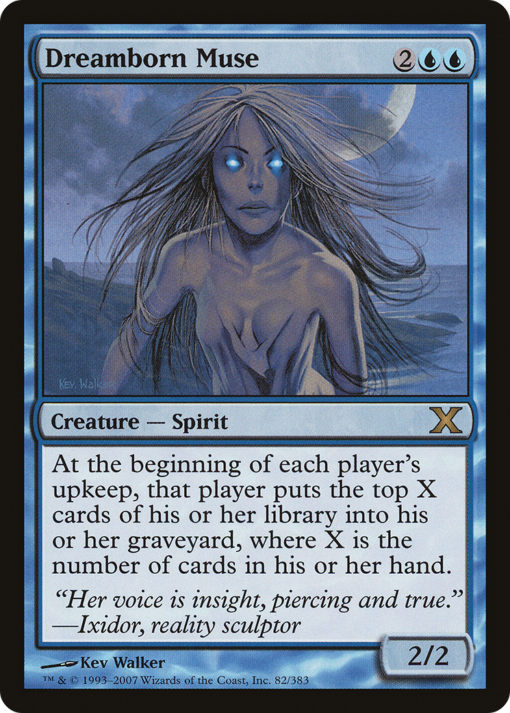 Dreamborn Muse (082) Foil - Tenth Edition