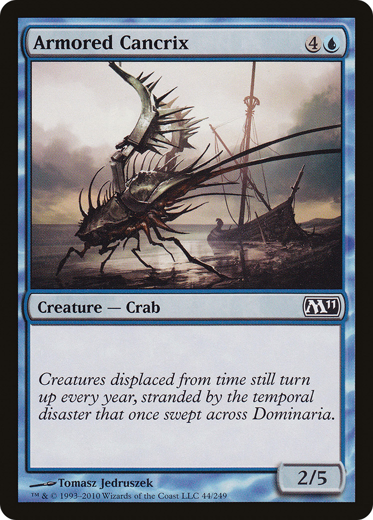 Armored Cancrix (044) Foil - Magic 2011
