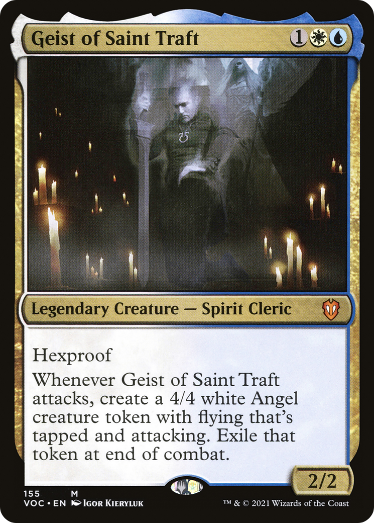Geist of Saint Traft (155) - Crimson Vow Commander