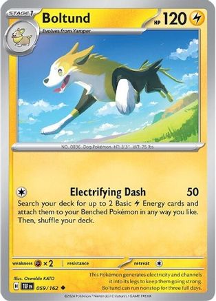 Boltund (59) Reverse Holofoil - Temporal Forces