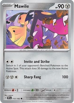 Mawile (112) Reverse Holofoil - Temporal Forces