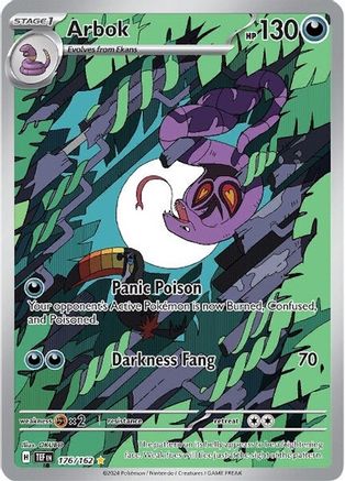 Arbok (176) Holofoil - Temporal Forces