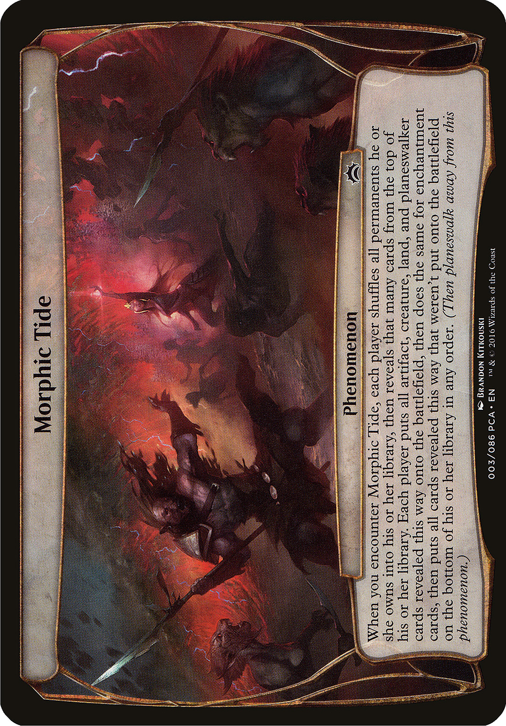 Morphic Tide (Planechase Anthology) - Planechase Anthology Planes