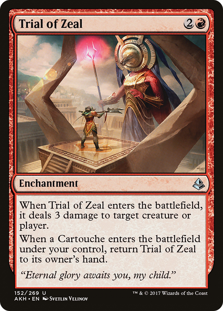 Trial of Zeal (152) Foil - Amonkhet