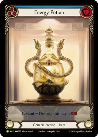 Energy Potion (FAB223) Cold Foil - FaB Promos