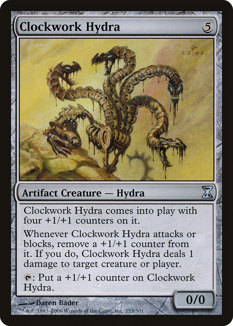 Clockwork Hydra (253) - Time Spiral