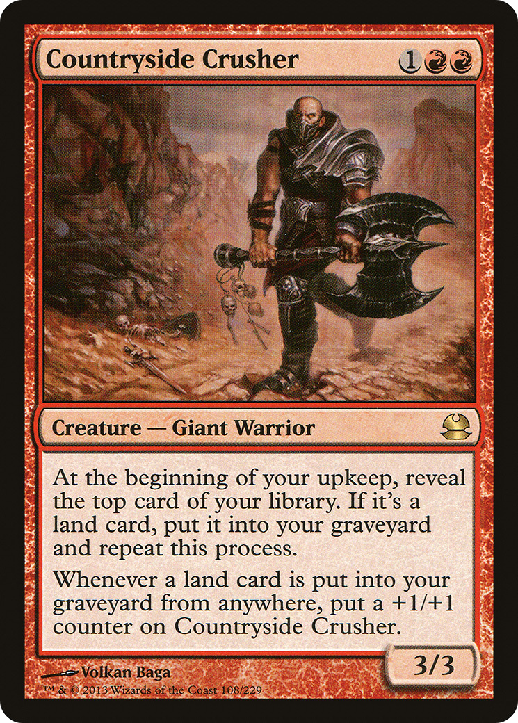Countryside Crusher (108) - Modern Masters