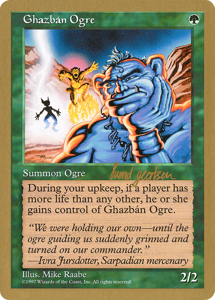 Ghazbán Ogre (Retro) (sg298) - World Championship Decks 1997