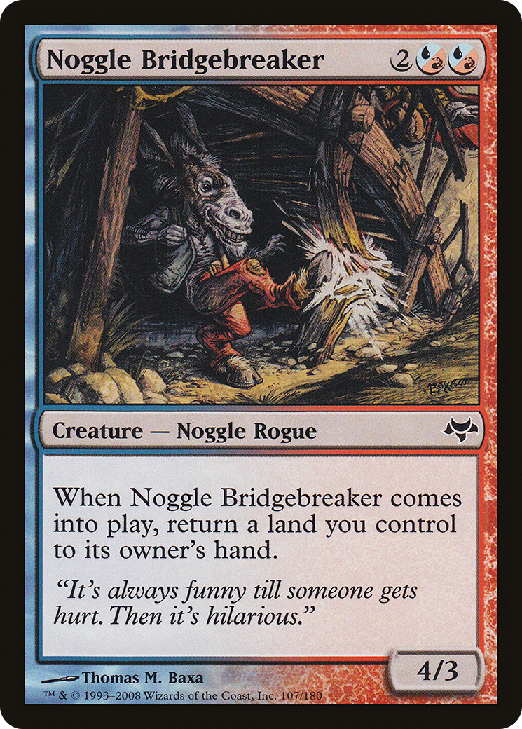 Noggle Bridgebreaker (107) Foil - Eventide