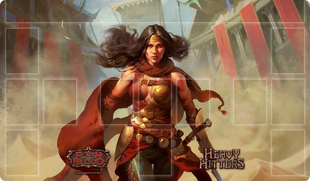 Flesh and Blood Playmat Kassai of the Golden Sand-Silver Goblin