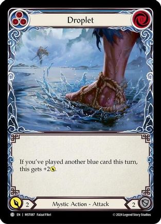 Droplet (MST087) Rainbow Foil - Part the Mistveil
