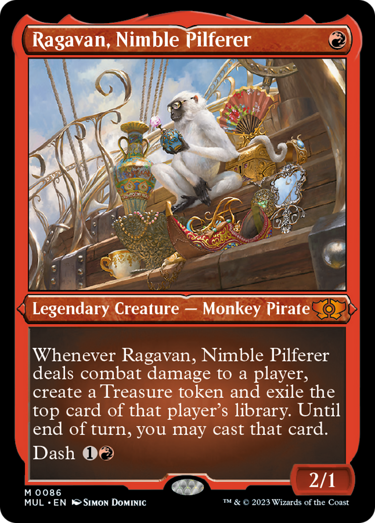 Ragavan, Nimble Pilferer (086) Foil - Multiverse Legends
