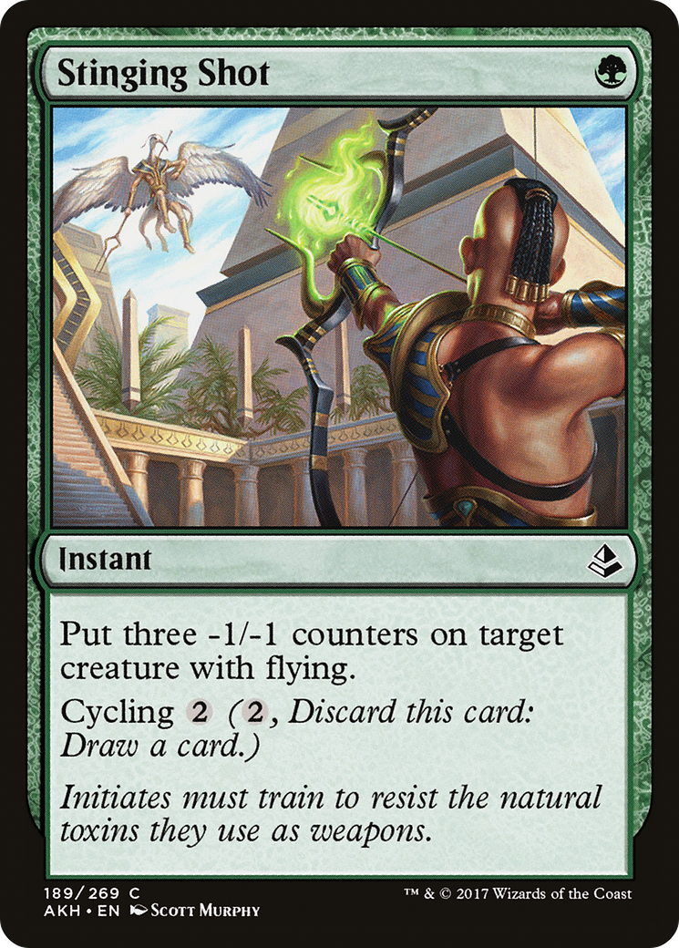 Stinging Shot (189) Foil - Amonkhet