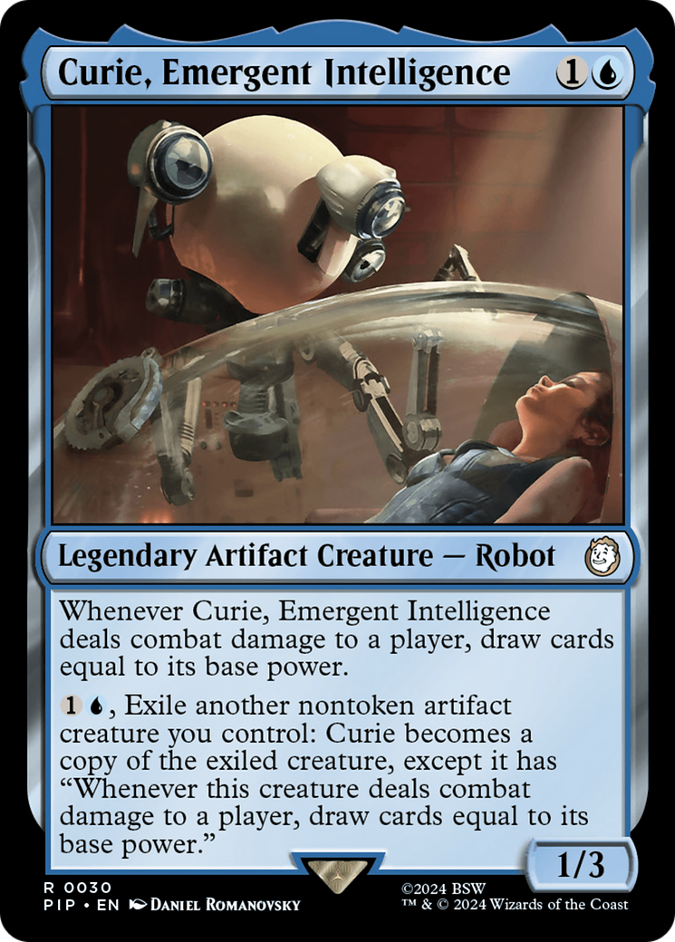 Curie, Emergent Intelligence (030) Foil - Fallout