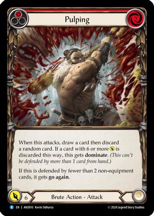 Pulping (Red) (AKO010) - Armory Deck: Kayo