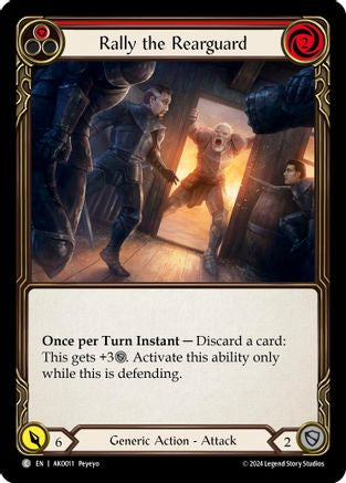 Rally the Rearguard (Red) (AKO011) - Armory Deck: Kayo