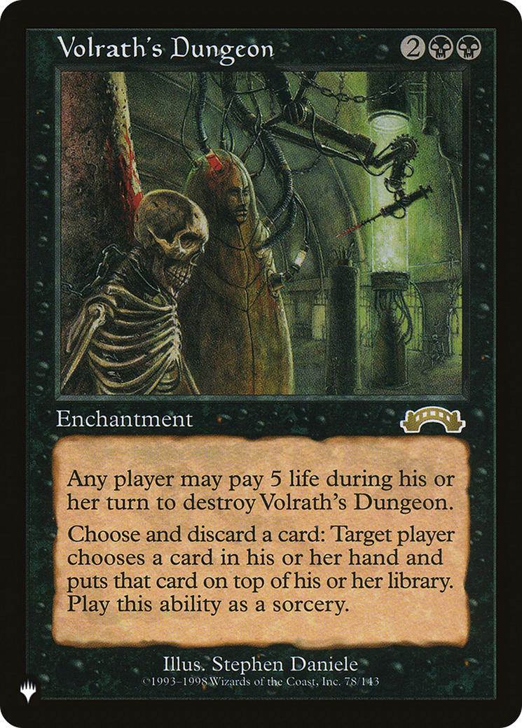 Volrath's Dungeon (Retro) (EXO-78) - The List